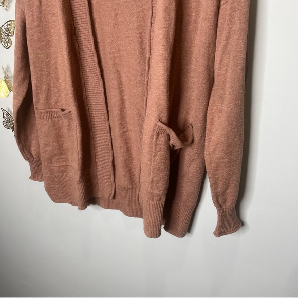 MADEWELL | Blush Pink Cardigan Sweater - Picture 8 of 11